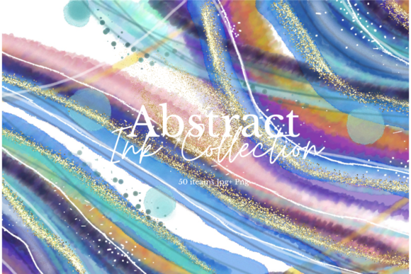 Alcohol Ink Collection: Textures and Graphics