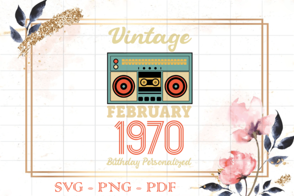 Best Vintage Birthday Gift, Vintage 1970