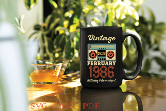 Best Vintage Birthday Gift, Vintage 1986 Graphics