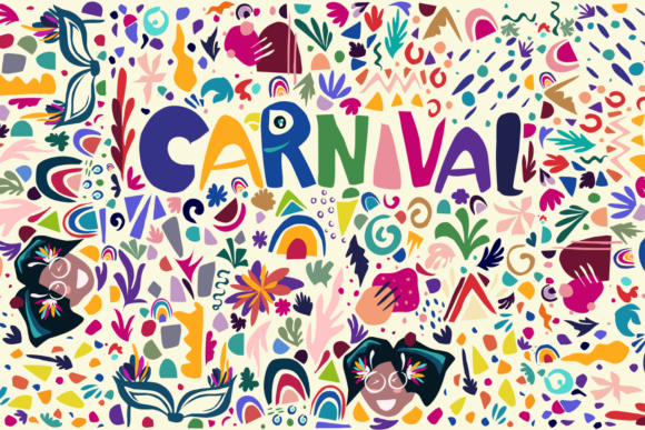 Carnival Abstract: Illustrations and Graphics for Client Work