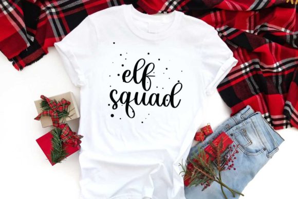 Elf Squad: Graphics for T-Shirt Designs