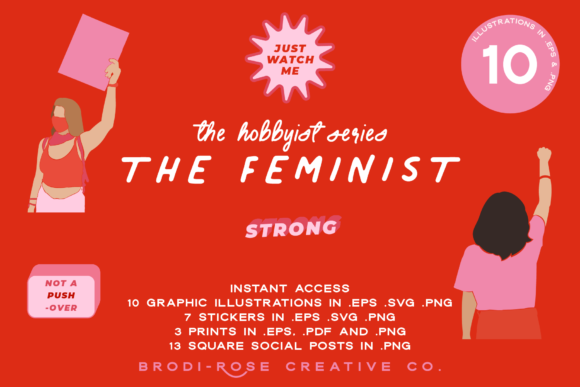 The Feminist Graphics and Illustrations: A Seller’s Review