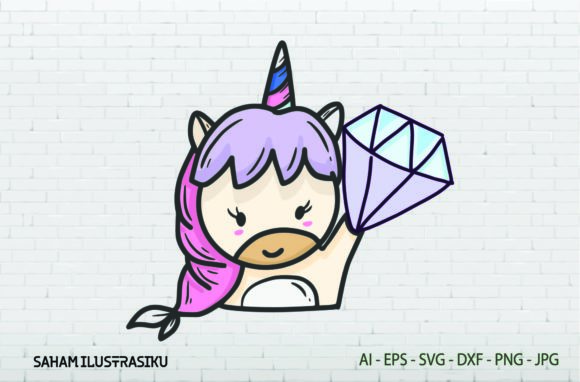 Unicorn Heart SVG: Graphics & Illustrations for Crafters