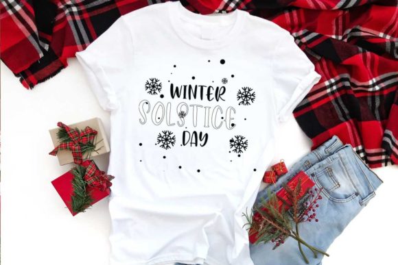 Winter Solstice Day Graphics for T-Shirt Designs